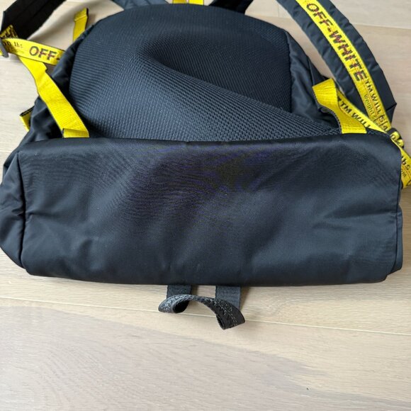 0FF-WHITE Nylon Easy Backpack Cross Arrow Logo c/o Virgil Abloh - Picture 13 of 13